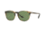 Persol PO3007S Single Vision Prescription Sunglasses PO3007S-10494E-53 - Lens Diameter 53 mm, Frame Color Striped Brown Grey