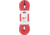 Petzl 9.5mm Arial Rope, Red, 60 m, R34AC 060