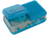 Plano Small 2-Sided - 5.25in x 3.25in x 1.5in , Metallic Gray and Blue 171301