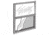 POCAHONTAS ALUMINUM COMPANY Pac Vertical Aluminum Sliding Window - 30-1/4in x 27in, White, 0403021-WTE