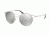 Prada CINEMA PR62SS Progressive Prescription Sunglasses PR62SS-1BC2B0-53 - Lens Diameter 53 mm, Frame Color Silver