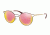 Prada CINEMA PR62SS Progressive Prescription Sunglasses PR62SS-USH5L2-53 - Lens Diameter 53 mm, Frame Color Bordaux/pale Gold