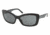 Prada PR03NS Progressive Sunglasses - Gloss Black Frame / 57 mm Prescription Lenses, 1AB1A1-5718