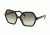 Prada PR06SSF Sunglasses 1AB0A7-56 - Black Frame, Grey Gradient Lenses