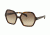 Prada PR06SSF Sunglasses 2AU3D0-56 - Havana Frame, Light Brown Grad Light Grey Lenses