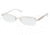 Prada PR52OV Eyeglass Frames EAG1O1-5200 - Pale Gold Frame