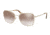 Prada PR52SS Bifocal Prescription Sunglasses PR52SS-UFH4O0-58 - Lens Diameter 58 mm, Frame Color Silver