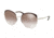 Prada PR54SS Progressive Prescription Sunglasses PR54SS-UF64O0-59 - Lens Diameter 59 mm, Frame Color Amaranth/silver