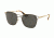 Prada PR54TS Progressive Prescription Sunglasses PR54TS-1AB5S0-55 - Lens Diameter 55 mm, Frame Color Black/pale Gold