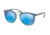 Prada PS04SS Bifocal Prescription Sunglasses PS04SS-VHG5M2-54 - Lens Diameter 54 mm, Frame Color Blue Rubber