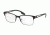 Prada PS55IV Eyeglass Frames 6BJ1O1-55 - Black Rubber/gunmet Rubber Frame