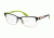 Prada PS55IV Eyeglass Frames BEO1O1-53 - Black Rubber/pale Gold Rubber Frame