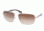 Prada PS55NS Sunglasses 1BC6S1-6016 - Silver Frame, Brown Gradeint Lenses