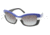 Prada PR03NS Sunglasses with No-Line Progressive Rx Prescription Lenses PR03NS-DAQ3M1-5718 - Lens Diameter: 57 mm, Frame Color: Blue / Ivory / Black