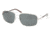 Prada Sunglasses PR52MS 1BC1A1-6015 - Silver Frame, Gray Lenses, 60mm Lens Diameter
