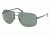 Prada Sunglasses PR53MS 1BO3O1-6114 - Matte Black Frame, Crystal Green Lenses, 61mm Lens Diameter