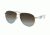 Prada TRIANGLE PR53QS Single Vision Prescription Sunglasses PR53QS-ZVN6E1-60 - Lens Diameter 60 mm, Frame Color Oro Pallido