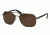 Prada TYPE PR54RS Sunglasses 75S8C1-60 - Brushed Gunmetal Frame, Brown Lenses