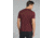 prAna Hardesty Short Sleeve T-Shirt - Mens, Black Cherry Stripe, Medium, M11170402-BCST-M