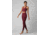 prAna Momento Crop Top - Womens, Maroon/Nautical, Large, 1963231-601-L