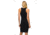 prAna Foundation Rib Dress - Womens, Black Heather, M, 1971491-002-M