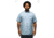 prAna Lost Sol Short Sleeve Shirt Standard Fit - Mens, Chambray Heather, M, 1972351-401-ST-M