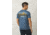 Prana Transition Short Sleeve Mens, Denim Heather, Small, M11180470-DEHT-S