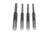 Presma 4pc Roll Pin Punch Starter Set, Black, ARTL15