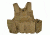 Sniper Cross Draw Tactical Multi Function Vest, Tan, ASVT02-T