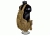 Sniper Cross Draw Tactical Multi Function Vest, Tan, ASVT02-T