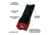 Primos Bloodhunter HD LED Flashlight, CR123, 600 Lumens, Black/Red, 61107