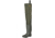 Proline Green River Nylon Hip Wader - Rubber Sole - Men's, Green, US 13 71301-13