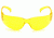 Pyramex 4100 Series Safety Eyewear - Amber-Hardcoated Lens, Amber Frame S4130S