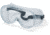 Pyramex Goggles with Clear Anti-Fog Lens Ventless Frame G200T