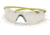 Pyramex Montego Safety Eyewear - Indoor/Outdoor Mirror Lens, Hi Vis Yellow Frame SY5380S