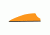 Q2i Fusion-II Vanes, Neon Orange 2.1 in. 100 pk. Q2i2044