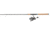 Quantum Benchmark Spinning Reel and Rod Combo, 7ft, 1-PC, Medium-Light, Fast Rod, Graphite Composite Blank, SZ 3000 Reel, 5+1 Bearings, 6.2-1 Ratio, Silver/Blue, BK3000701ML815.P2