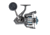 Quantum Benchmark Spinning Reel and Rod Combo, 8ft, 2-PC, Med-Heavy, Moderate-Fast Rod, Graphite Composite Blank, SZ 5000 Reel, 5+1 Bearings, 5.6-1 Ratio, Silver/Blue, BK5000802MH1225.P2