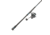 Quantum Benchmark Spinning Reel and Rod Combo, 9ft, 2-PC, Med-Heavy, Moderate-Fast Rod, Graphite Composite Blank, SZ 6000 Reel, 5+1 Bearings, 5.6-1 Ratio, Silver/Blue, BK6000902MH1530.P2