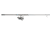Quantum Benchmark Spinning Reel and Rod Combo, 9ft, 2-PC, Med-Heavy, Moderate-Fast Rod, Graphite Composite Blank, SZ 6000 Reel, 5+1 Bearings, 5.6-1 Ratio, Silver/Blue, BK6000902MH1530.P2