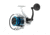 Quantum Strive Spinning Reel and Rod Combo, 8ft, 2-PC, Medium-Heavy, Moderate-Fast Rod, Graphite Composite Blank, SZ 5000 Reel, 4+1 Bearings, 5.6-1 Ratio, Silver/Blue, SV5000802MH1225.P2