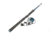 Quantum Strive Spinning Reel and Rod Combo, 7ft, 1-PC, Medium, Fast Rod, Graphite Composite Blank, SZ 5000 Reel, 4+1 Bearings, 5.6-1 Ratio, Silver/Blue, SV5000701M1220.P2