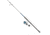 Quantum Strive Spinning Reel and Rod Combo, 9ft, 2-PC, Medium-Heavy, Moderate-Fast Rod, Graphite Composite Blank, SZ 6000 Reel, 4+1 Bearings, 5.6-1 Ratio, Silver/Blue, SV6000902MH1530.P2