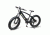 QuietKat Ambush 750W Electric Bike, w/ Mid-Drive Motor, Chain Drive, 8 Speed, Suspension Fork, Mechanical Disc Brakes, Black, One Size Fits Most, 18QKM750CCHM-BLK