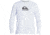 Quiksilver Solid Streak Long Sleeve UPF 50 Surf Tee - Mens, White, Medium, EQYWR03247-WBB0-M