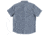 Quiksilver Waterman Tech Tides Short Sleeve UPF 30 Shirt - Mens, Blue Shadow Marl, Large, EQMWT03225-BKQH-L