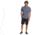 Quiksilver Waterman Tech Tides Short Sleeve UPF 30 Shirt - Mens, Parisian Night Marl, Medium, EQMWT03225-BYPH-M