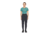 Rab Momentum Pants - Womens, Beluga, 14 Regular Leg, QFV-83-BEL-14-RG