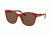 Ralph Lauren RL8143 Progressive Prescription Sunglasses RL8143-559973-55 - Lens Diameter 55 mm, Frame Color Shiny Laque Red