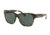 Ralph RA5226 Sunglasses 161971-56 - Spotty Tort Frame, Green Solid Lenses